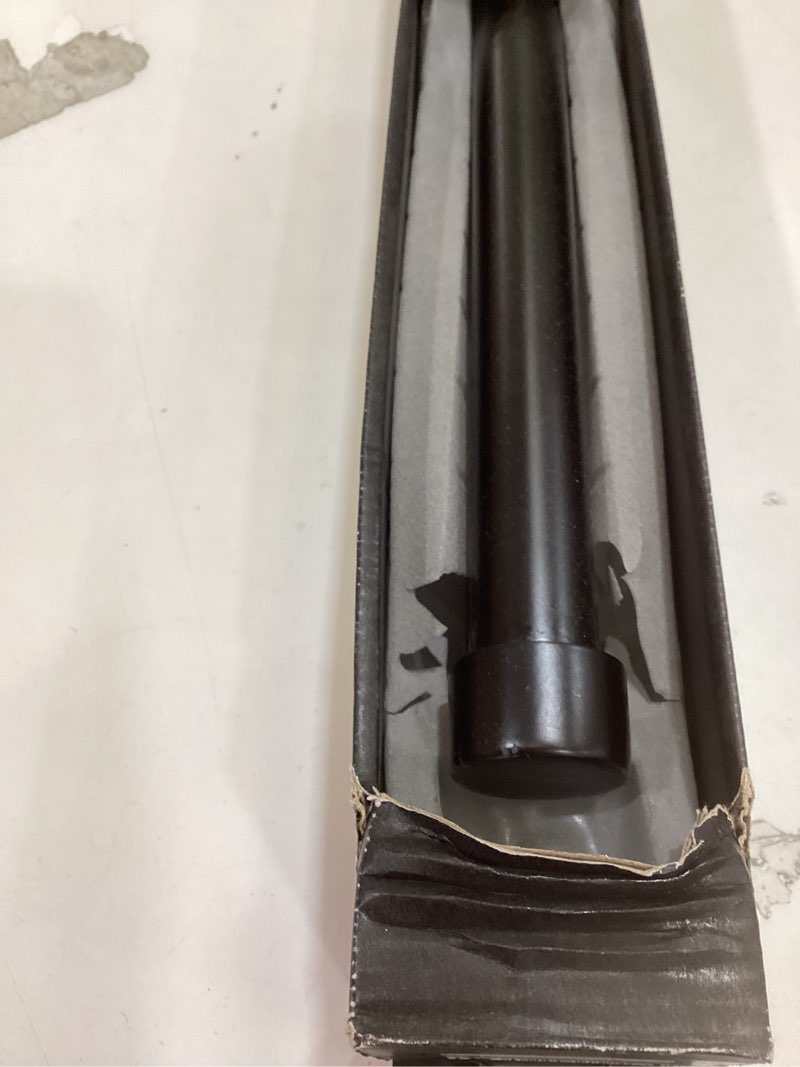 Condition photo showing Good Condition for umbra cappa 1-1/4” adjustable curtain rod for windows in single or double, 36 to 72-inches, nickel