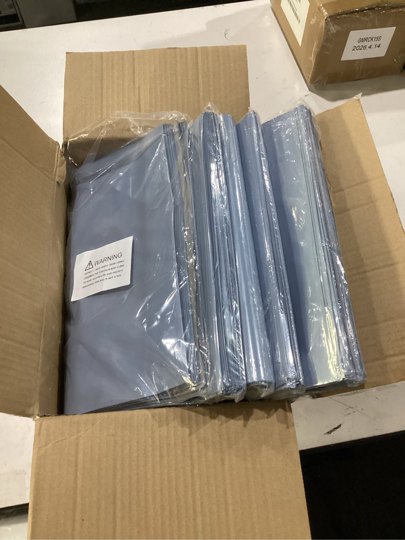 Condition photo showing New/Like New for metronic poly mailers 12x15.5 500pcs, medium size shipping bags for clothes bulk, self-seal mailers poly bags shipping envelopes for small business, waterproof packaging mailing bags, light blue light blue 12x15.5 500pc