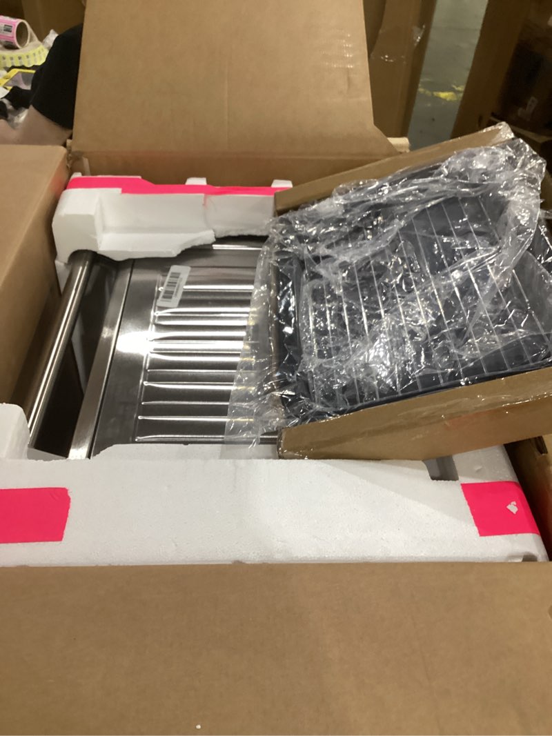 Condition photo showing Good Condition for not tested**** breville bov900bss smart oven air fryer pro and convection oven, brushed stainless steel