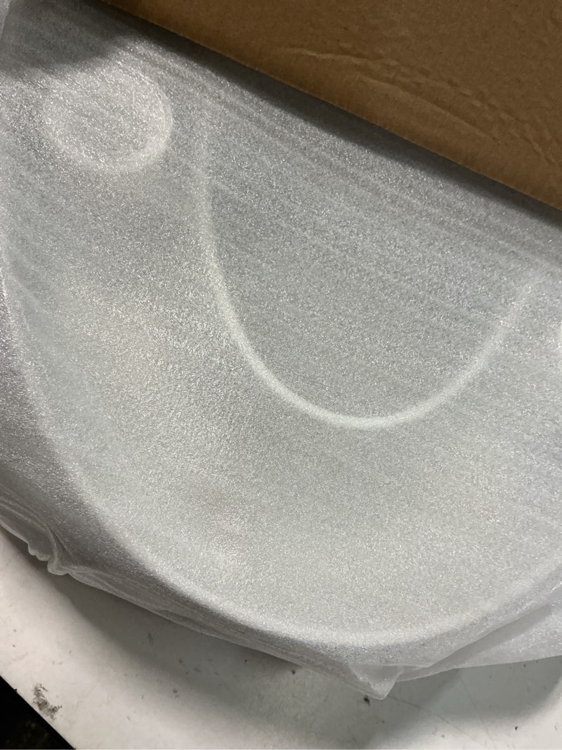 Condition photo showing Good Condition for samodra raised toilet seat riser, white, 3 inch high elevated toilet seat for seniors, soft close, easy install & clean (elongated)