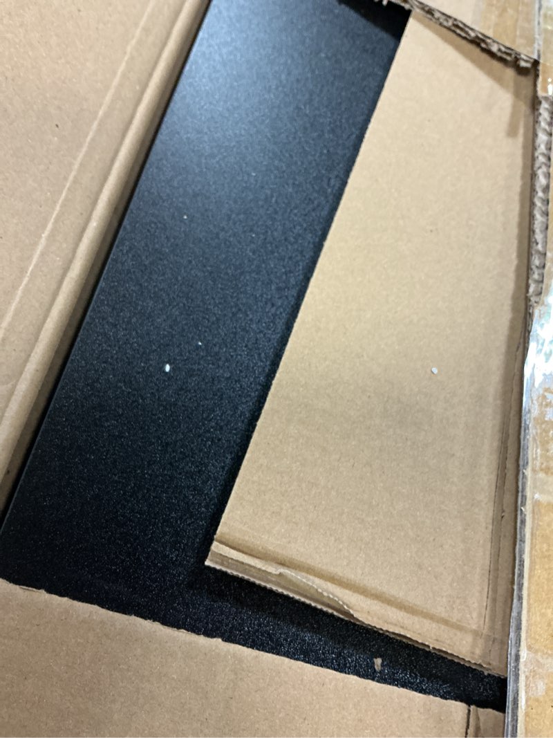 Condition photo showing Good Condition for Seang Electric Standing Desk Adjustable Height, 40 x 24 Inch Sit Stand Desk with T-Shaped Frame, 3 Memory Presets & Cable Management for Home Office Computer Workstation, Black Frame/Black Top Black 40 Inch