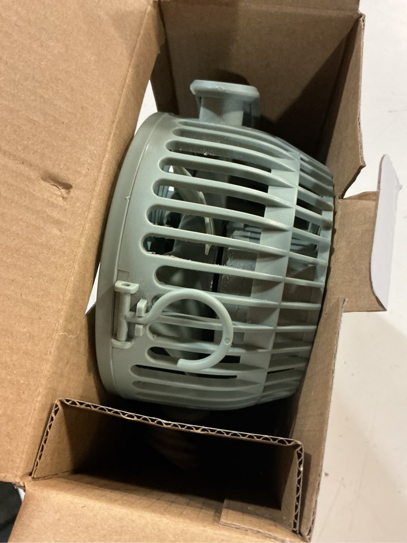 Condition photo showing Good Condition for mainstays 4" 3-speed portable rechargeable fan, flexible tripod and digital display, black, model#fn1005nbk