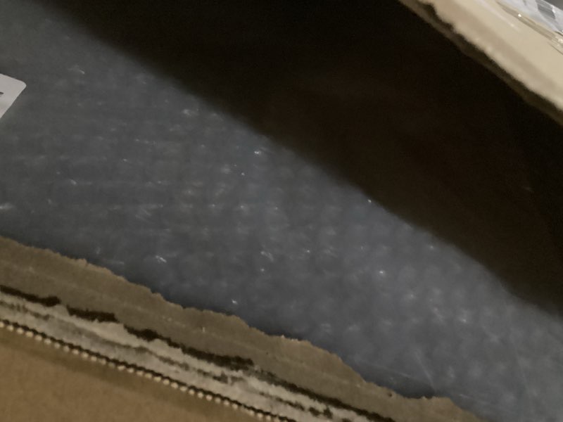 Condition photo showing Good Condition for cunno 2 pcs replacement dog crate pan tray kennel bottom tray replacement plastic bottom pan for dog crate, black(36")