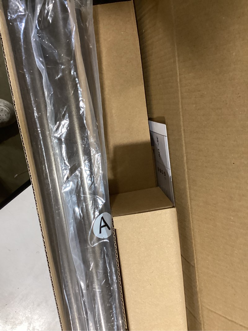 Condition photo showing Good Condition for ifels heavy duty curtain rods for windows 28 to 48 inch, 1 inch bronze curtain rods set of 2 pack for outdoor patio, farmhouse, bedroom, kitchen, adjustable easy install drapery rod (bronze,30-60-2p) 30"-60"|2pack antique bronze