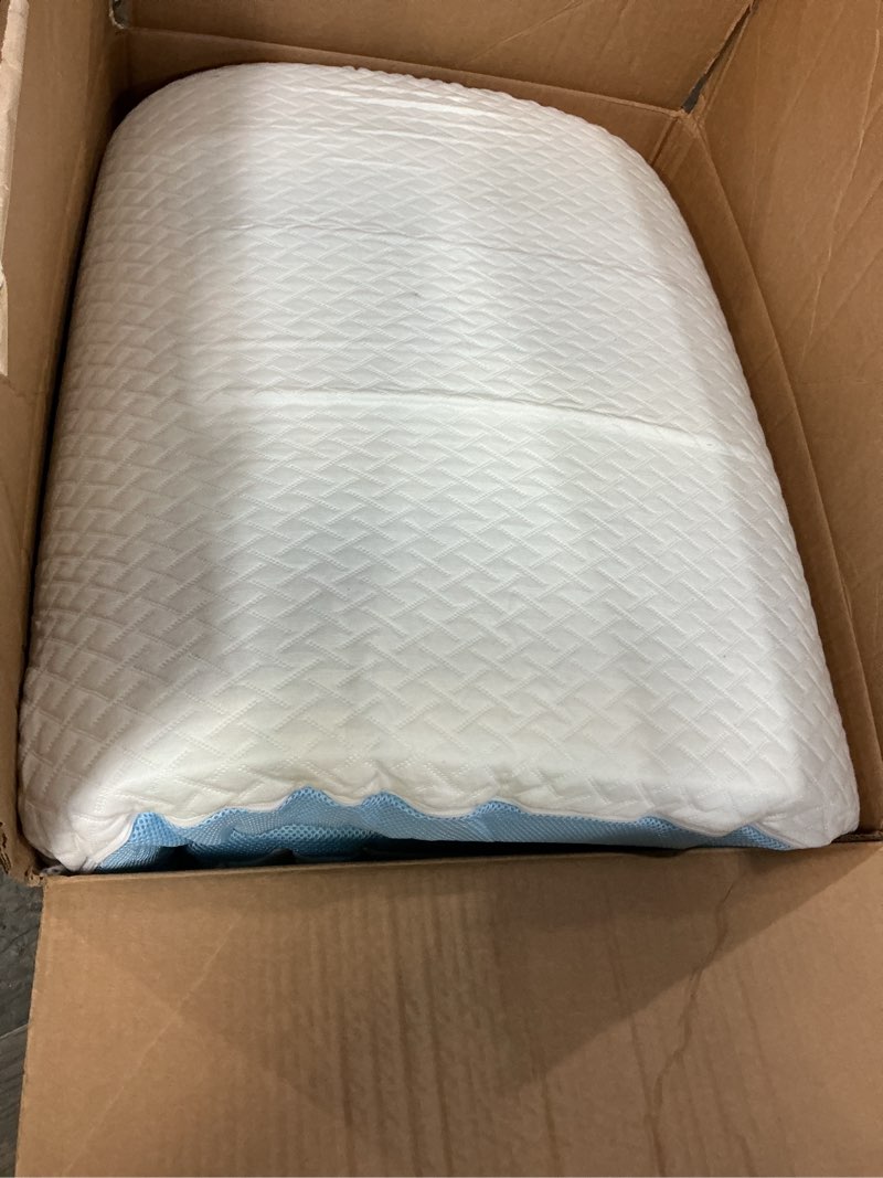 Condition photo showing Good Condition for 3 inch gel memory foam mattress topper queen size, cooling bed topper for pressure relief with removable breathable soft cover, certipur-us certified 3 inch(topper with white cover) queen
