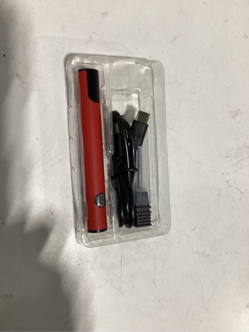Condition photo showing Good Condition for 2026 rechargeable thread burner kit digital lcd screen displays for intelligent temperature control burning pen with three settings of 2.7v, 3.7v and 4.2v (red)
