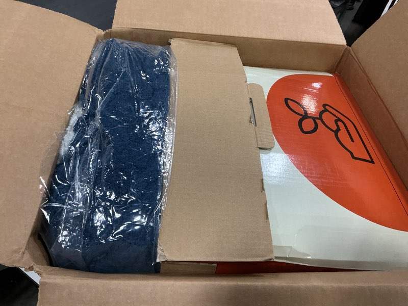 Condition photo showing Good Condition for Electric Blanket Queen Size - 84"x90" Warming Blanket for Adults, Dual Control with 5 Heat Setting and 10 Hours Auto-off, Ultra Thick 450gsm Sherpa Fleece Heated Blankets, ETL Certified(Navy Blue) 08-navy Blue 84"x90"Queen