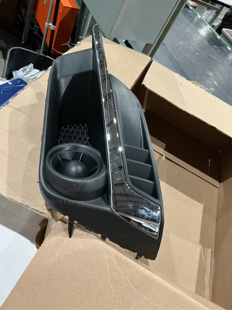 Condition photo showing As Is for right front fog light bezel cover for subaru impreza 2015-2016