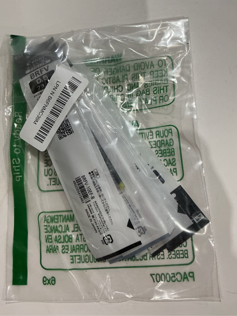 Condition photo showing Good Condition for pilot brfv-10ef ballpoint pen refill - 0.5 mm - black