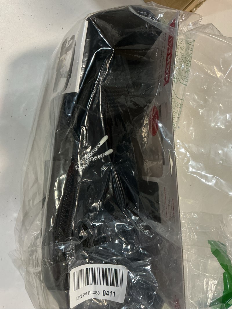 Condition photo showing Good Condition for skip hop ultimate stroller organizer universal fit with adjustable straps, magnetic flaps and convertible design that fits 40 oz. tumblers, black ultimate black