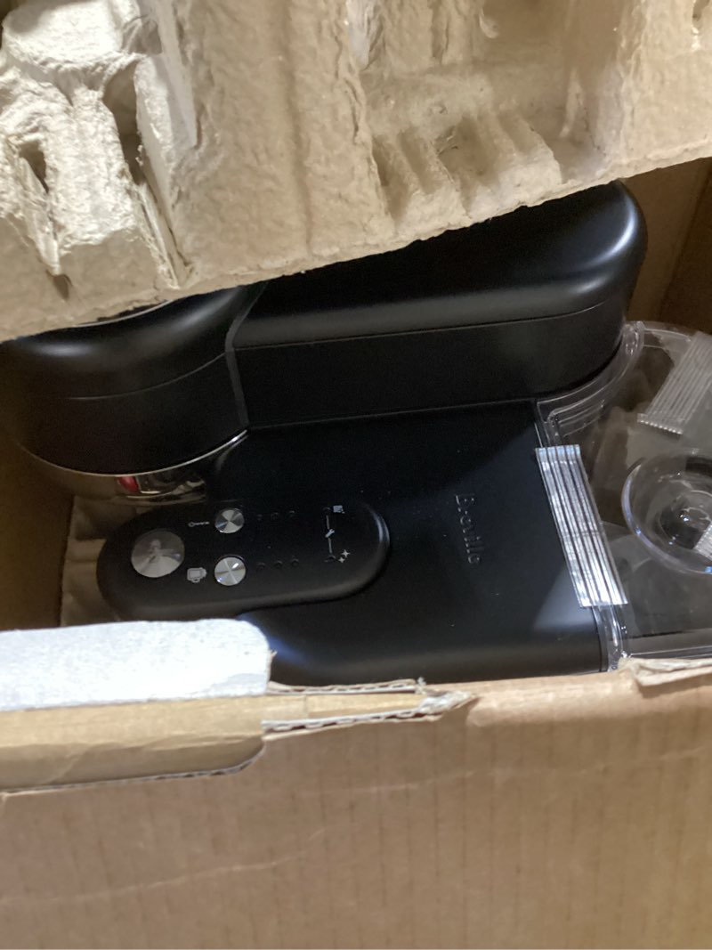 Condition photo showing As Is for Nespresso Vertuo Creatista Coffee and Espresso Maker by Breville, Brushed Stainless Steel