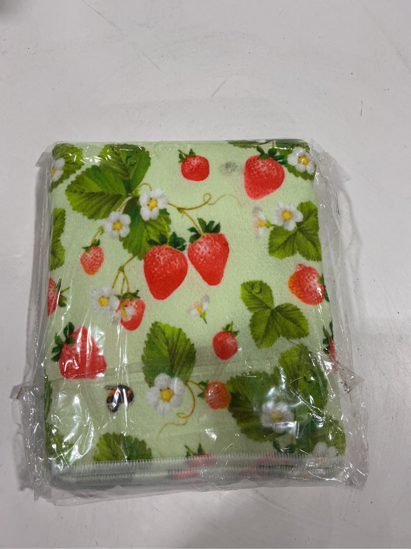 Strawberry Kitchen Towels Dish Towels Set of 2, Hand Towels 18x26 Inch Drying Dishcloth,Farmhouse Ho