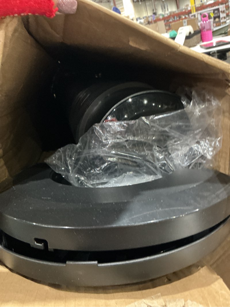 Condition photo showing As Is for vornado ozi42 42" whole room tower fan, powerful air circulation, space-saving design, quiet operation, 5 speed settings, 1-8 hour timer, 70-degree oscillation, remote control, black ozi42 (regular)