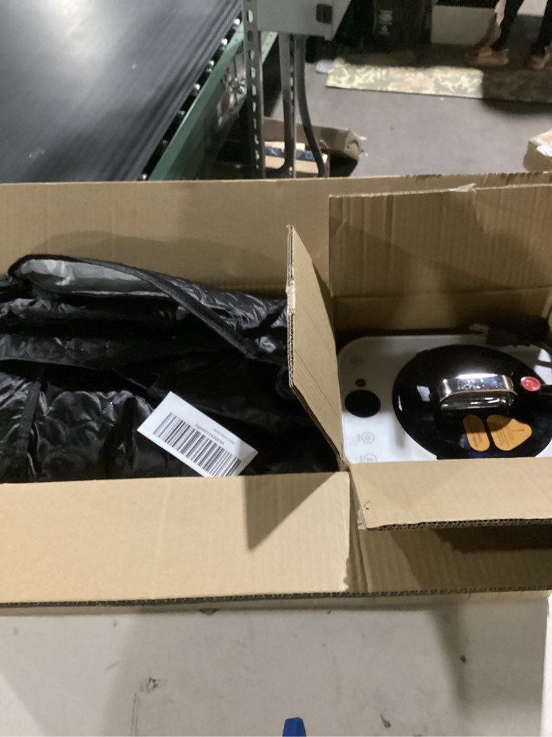 Condition photo showing Good Condition for Portable Sauna for Home, Personal SPA Steam Sauna with 10 Min Fast Heating & 9 Levels Heat, Warm Sauna Tent with 3L/1200W Steamer, Folding Chair, Remote Control for Body Relaxation,32" x 32" x 71"