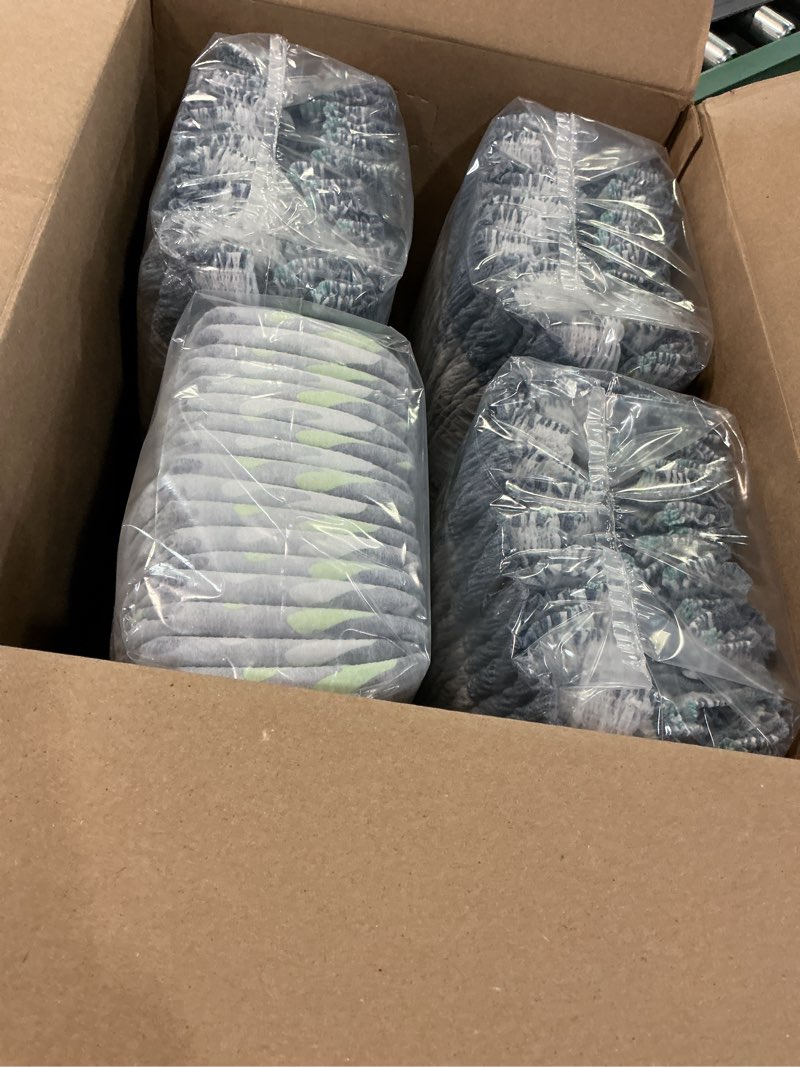 Condition photo showing New/Like New for ninjamas boys bedwetting nighttime underwear, size l pull ups for boys (64-95+ lbs), 68 count, training pants, overnight underwear kids, ultra absorbent, hypoallergenic large 68