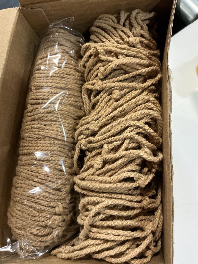 Condition photo showing New/Like New for 10x5 feet x-large fishing net decor for party - 2 pack brown fish net decorations under the sea hawaiian pirate beach party decorations, 3mm cotton fishnet ocean nautical themed wall table decor x-large - 2 pack caramel