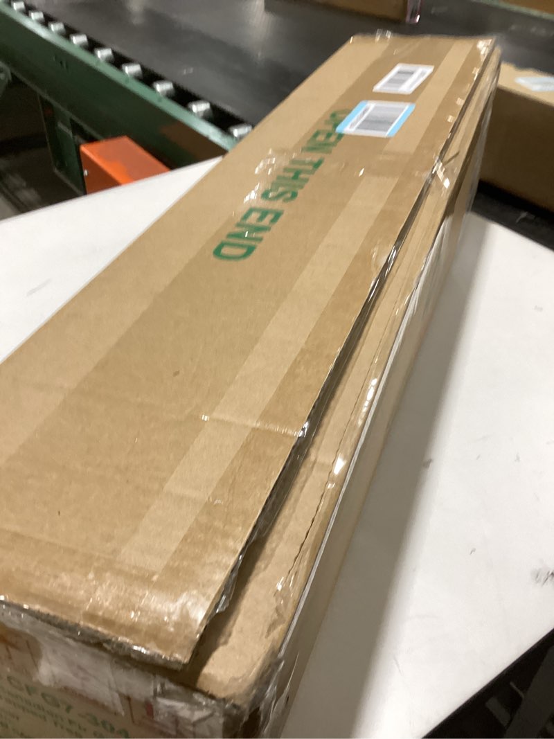 Condition photo showing New/Like New for National Tree Company 4 ft Pre-Lit Grande Canadian Fir Mini Artificial Christmas Tree, 100 Clear Lights, 230 Tips, Includes Stand, Green 4ft 100 Clear Lights