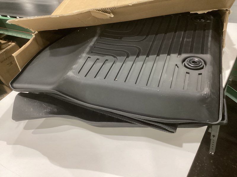Condition photo showing New/Like New for KELCSEECS® Floor Mats & Cargo Liner Custom for Mazda 3 2026 2025 2024 2023 2022 2021 2020 2019(Only Fits Sedan Models) All Weather Protection Floor Liners Front & Rear Row Full Set Accessories Black 23) For 2019-2026 Mazda 3 Sedan Full Set