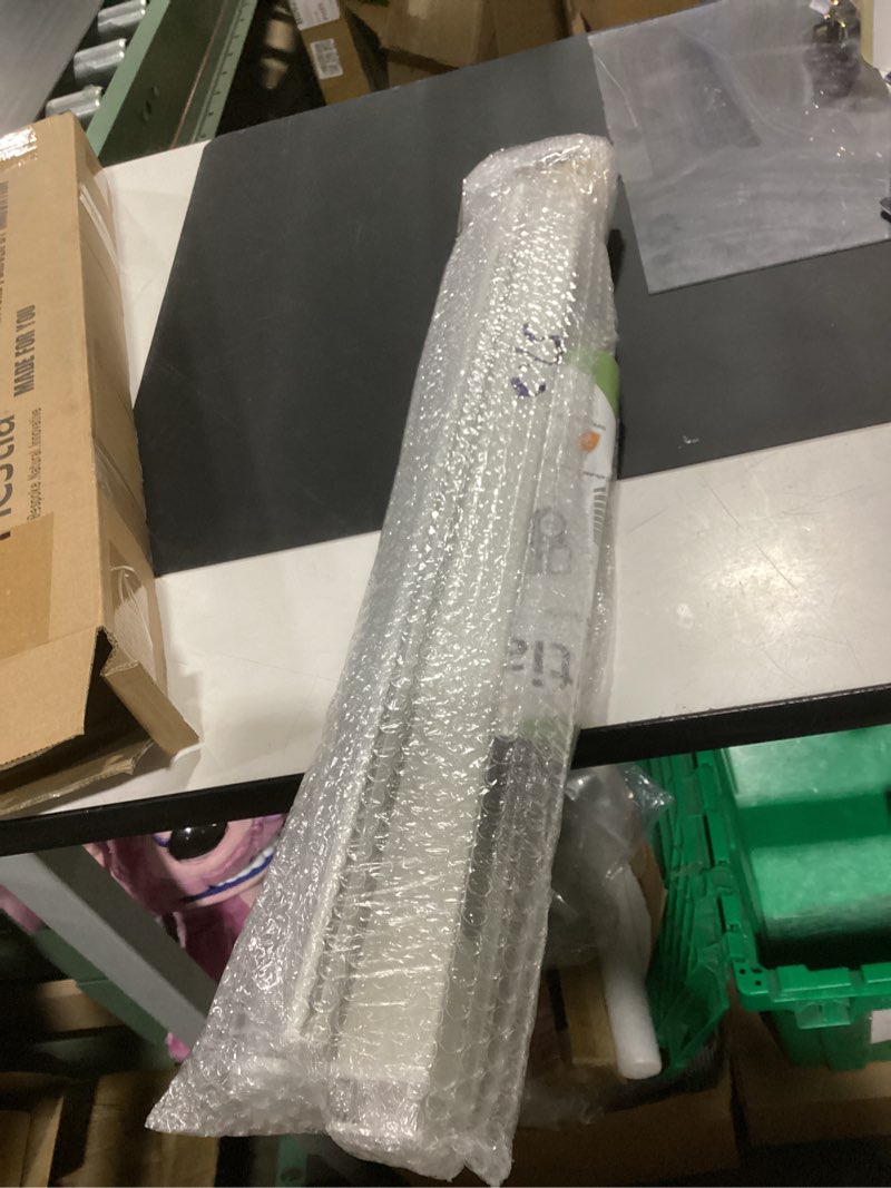 Condition photo showing Good Condition for hestia no drill cordless blackout roller shades screwless waterproof shower window blinds, auto-retraction easy install blind for bathroom/kitchen/office/exterior, grey, 23.5" w x 72" h 23.5"w x 72"h harbor mist