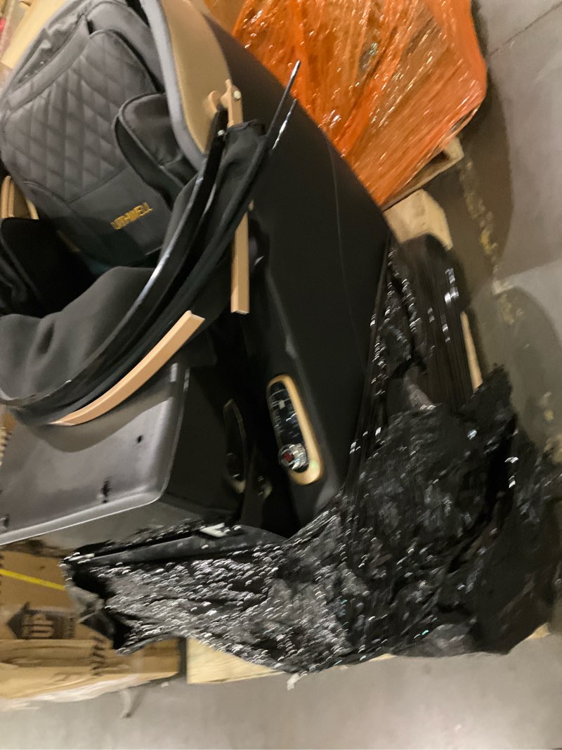 Condition photo showing As Is for Smart 3D Full Body Massage Chair with SL Track, Zero Gravity Massage Sofa/Recliner - Body Scanning, Targeted Massage, Foot Rollers, Calf Stretching, Airbags, Suitable for Home and Office Use