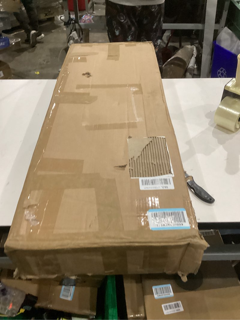 Eastglory Bamboo Entryway Storage Bench with Shelves Shoe Rack Bench Seat Organizer for Porch Bedroo