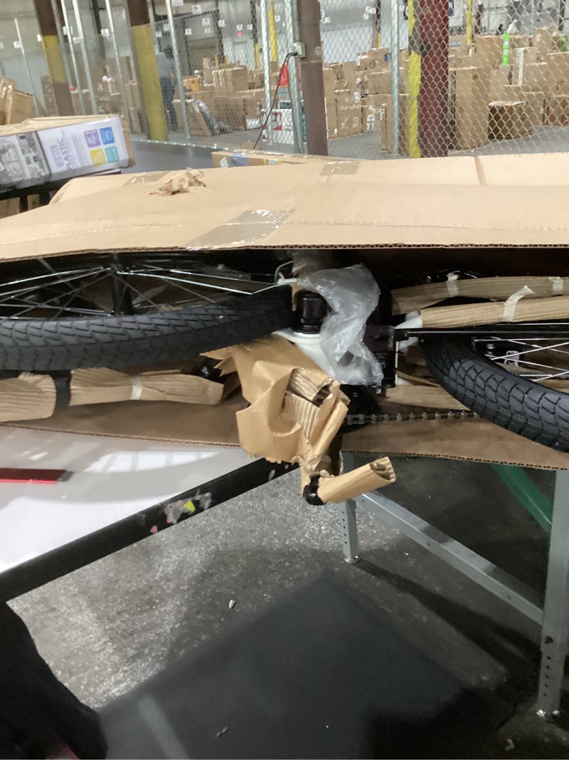 Condition photo showing New/Like New for JOYSTAR 20 Inch Kids' Bike for Boys Girls Ages 7-13 Years Old, Dual-Suspension Kids Mountain Bike with Dual Handbrake & Kickstand, Multiple Colors Black 20 Inch With Kickstand