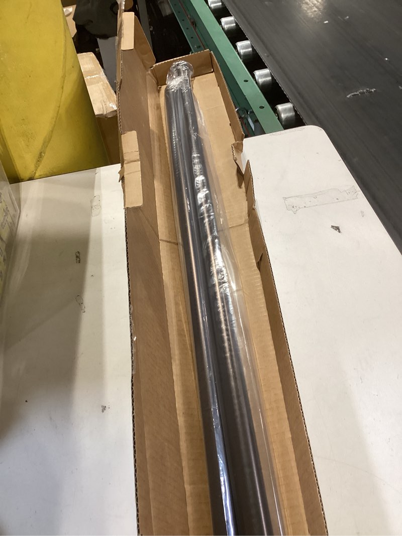 Condition photo showing Good Condition for ivilon window curtain rod decorative end cap design, 1 inch rod, 72 to 144 inch. oil rubbed bronze