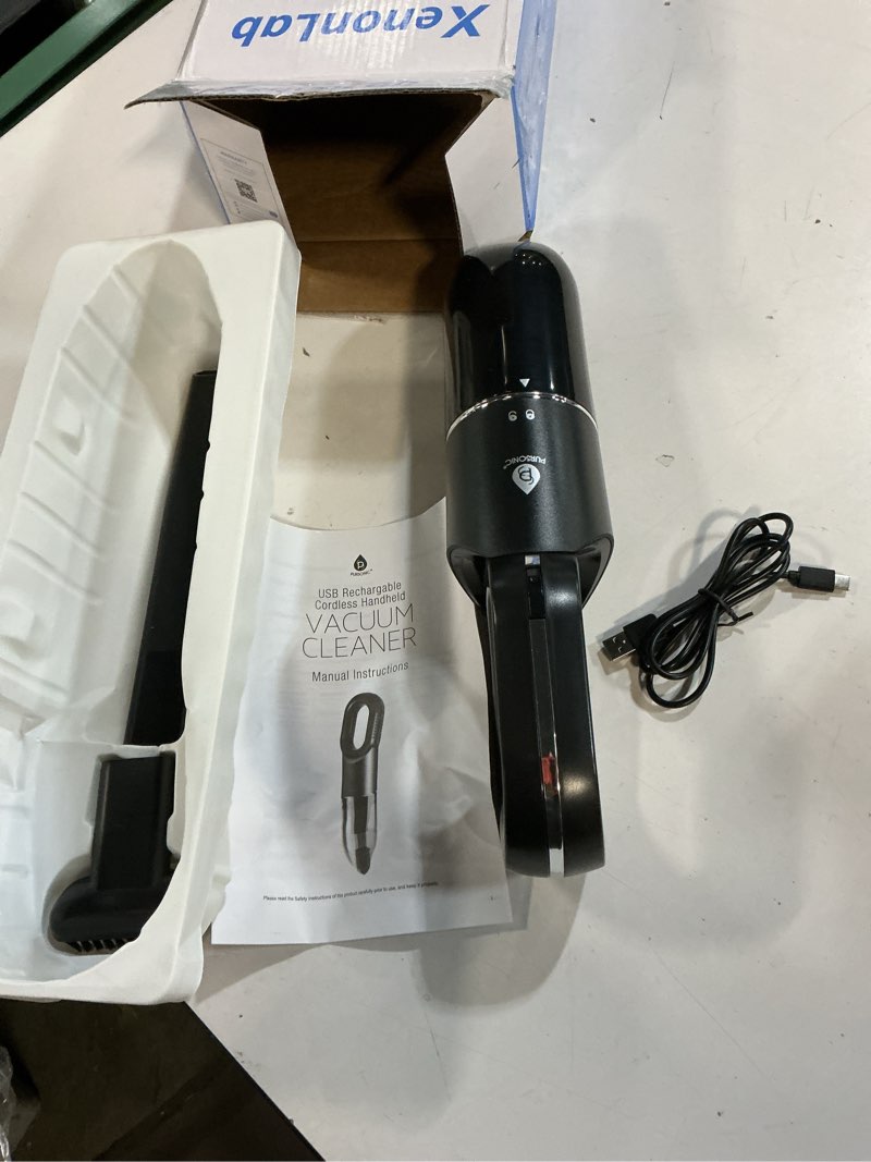 Condition photo showing Good Condition for ( similar) mini portable car vacuum cordless,small handheld vacuum for quick cleaning,hand held vacuuming,dust buster cordless rechargeable for home office and car travel cleaning