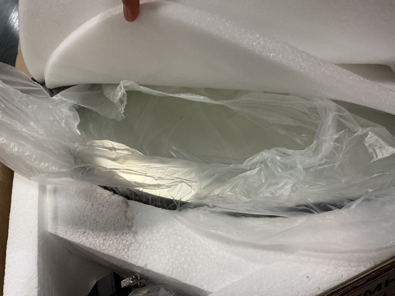 Condition photo showing Good Condition for LED Bathroom Mirror 25 Inch Round Bathroom Mirror with Lights, Circle LED Mirror, Wall Mounted Lighted Bathroom with 3 Colors Brightness, Anti-Fog, Dimmable, Shatter-Proof 3 Colors 25\"L x 25\"W