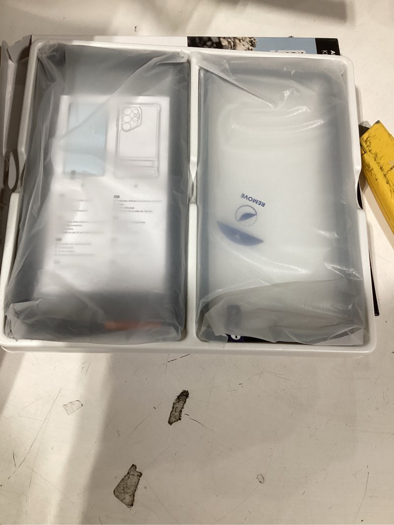 Condition photo showing Good Condition for ESR for Samsung Galaxy S24 Ultra Armor Series Case, Full Body Protection Front Cover with Screen Protector and Extra Protective Front Frame, 3 Kickstand Modes, Military-Grade Protection, Black | 3 Kickstand Modes, Black Armor-Black S24 Ultra