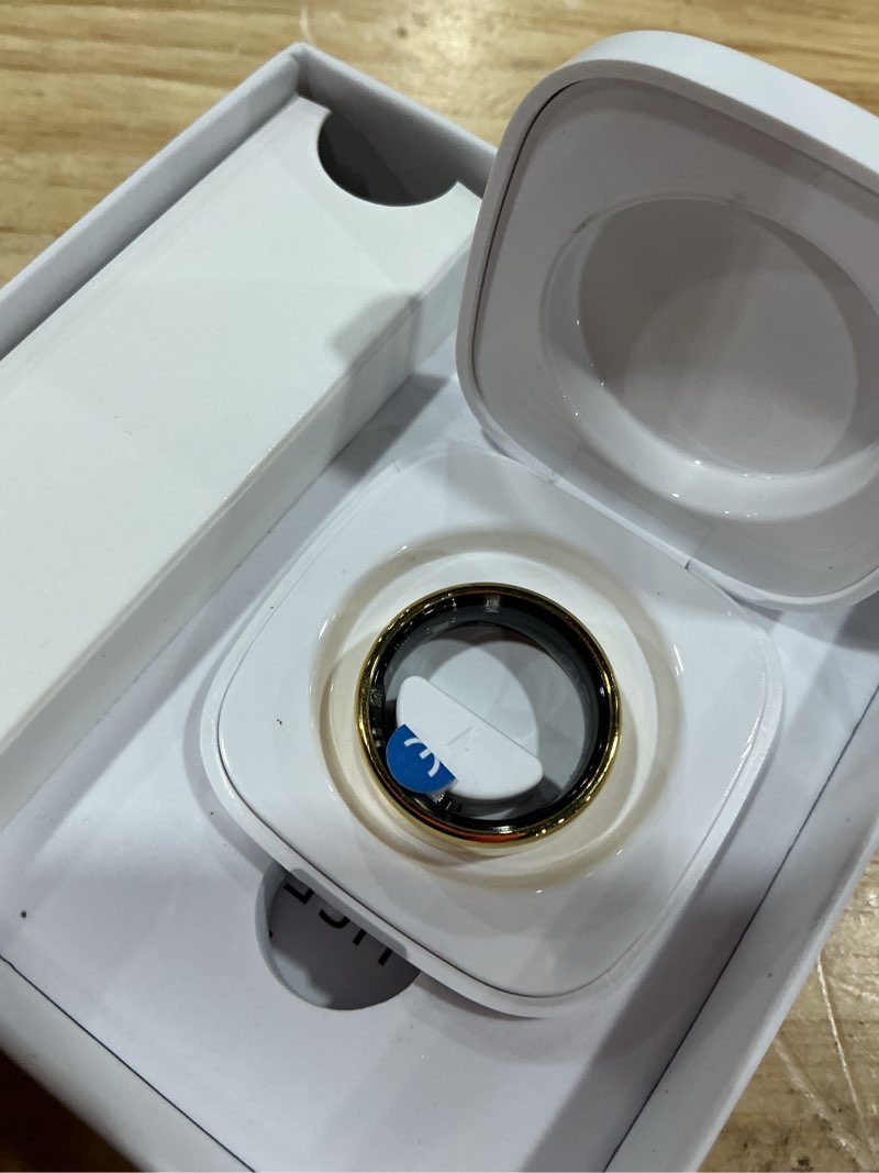 Condition photo showing Good Condition for size 7, nyweey smart health rings for women & men fitness ring with heart rate, blood oxygen, step tracker r