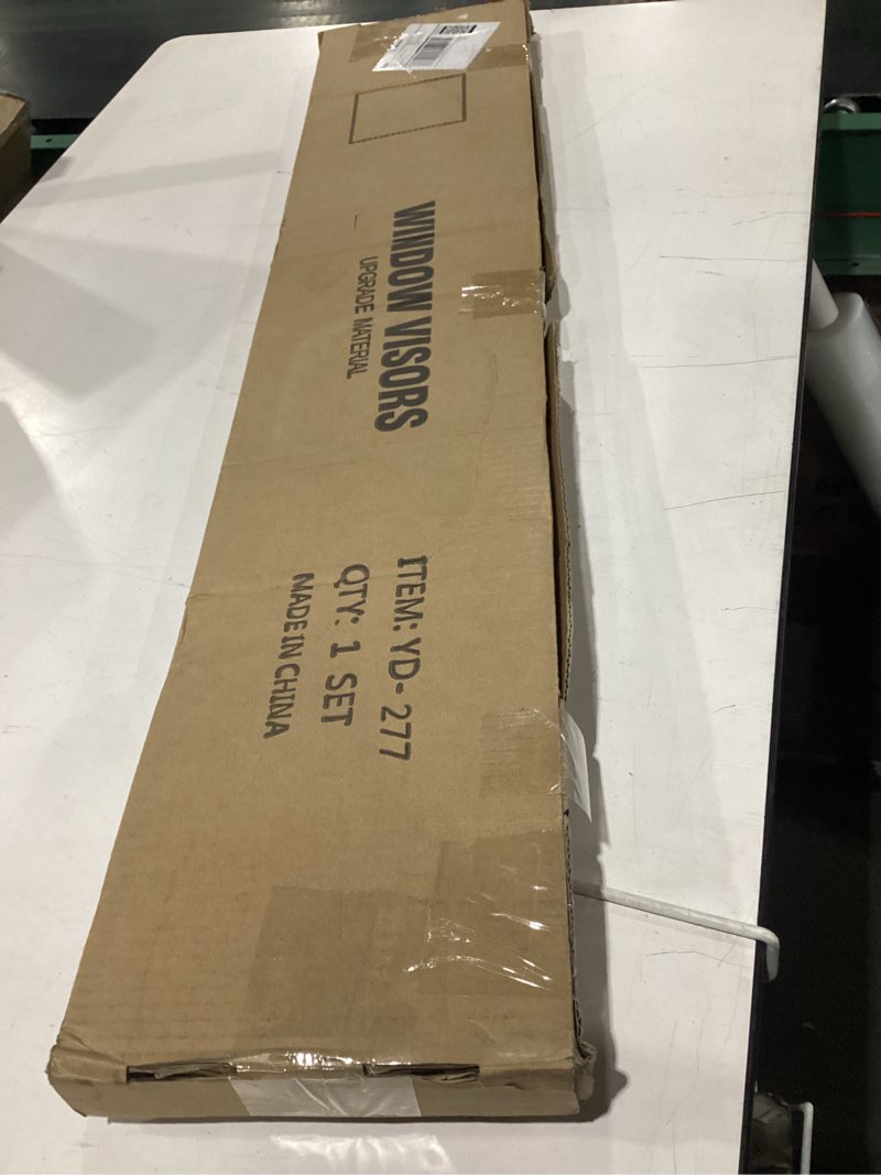 Condition photo showing New/Like New for window visors set of 4 unknown make/model
