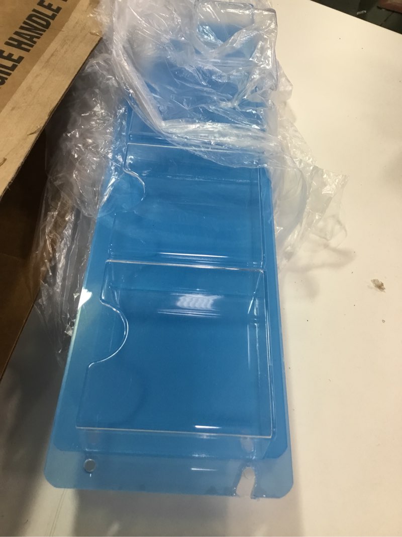 Condition photo showing Good Condition for Azar Displays 252064 18.75\" W x 5.5\" H Horizontal Four Pocket Wall Mount Brochure Holder (4 Pack)