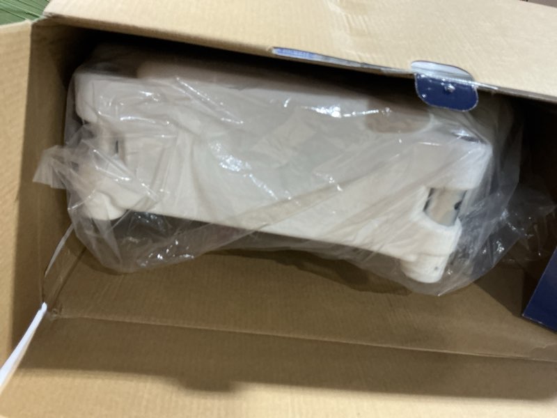 Condition photo showing Good Condition for drive medical 2-in-1 raised toilet seat with removable padded arms | raised toilet seat offers removable padded arms and secure locking attachment for standard toilets and safety