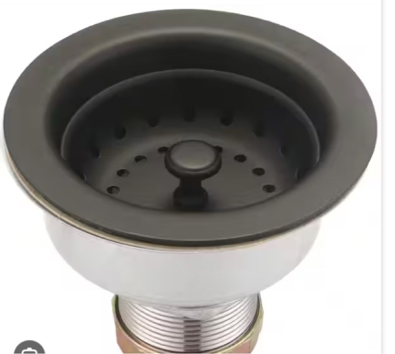 Basket Strainer Grid Kitchen Sink Drain