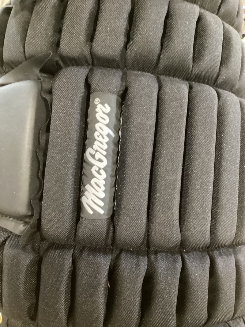 Macgregor Umpire's Inside Chest Protector , Black, 18.8 x 10 x 7