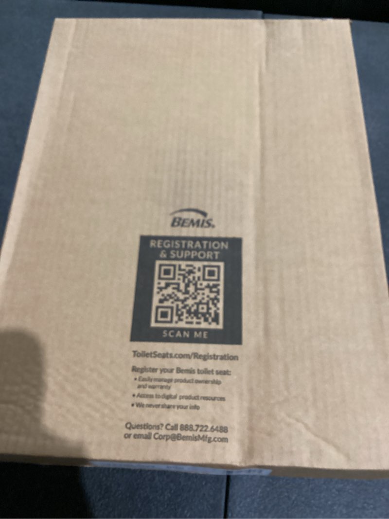 Condition photo showing Good Condition for Mayfair Cassel Slow Close Toilet Seat, Easy Clean, Non Slip Premium Wood Seat, Easy Install, Made in