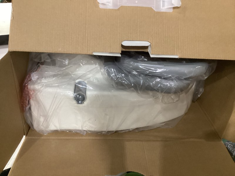 Condition photo showing Good Condition for carex e-z lock raised toilet seat with handles, 4.5 inch toilet seat riser with arms, toilet riser fits most toilets, elongated or round, toilet seat lifter, white