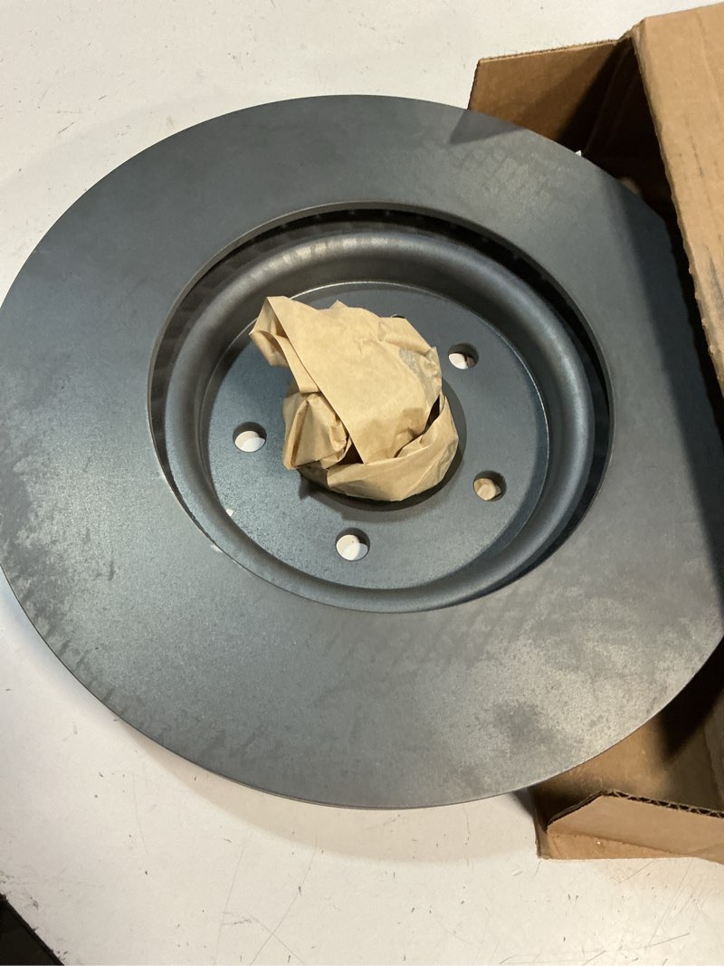 Condition photo showing As Is for gm genuine parts 177-1245 (13518653) coated front disc brake rotor