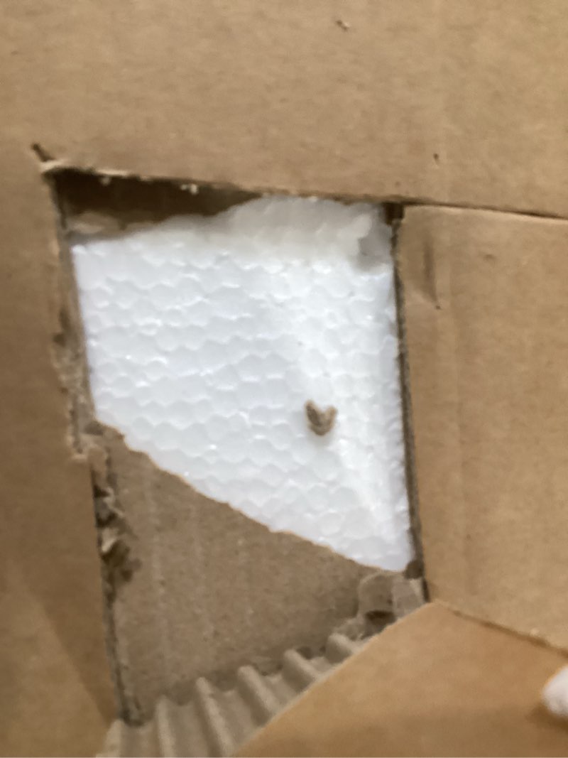 Condition photo showing New/Like New for Tribesigns Extra Long Console Table, 70.9 inch Narrow Sofa Tables with 3 Tier Wood Storage Shelves Industrial Metal Frame for Entryway Hallway Living Room Behind Couch, Rustic Brown Black Black Brown