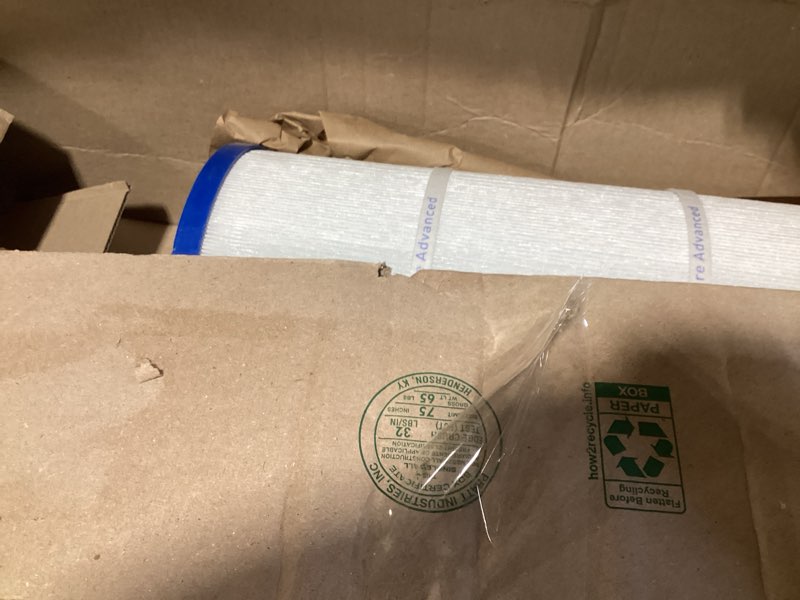 Condition photo showing Good Condition for poolpure plf150a pool filter replaces pentair cc150, ccrp150, pap150, ultral-c4, pp-c4, pp-c4-m, unicel c-9415, r173216, 59054300, filbur fc-0687, 160317, 160355, 160352, l x od: 31 1/8" x10 1/16" pack of 1
