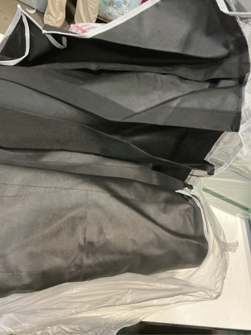 Condition photo showing Good Condition for 10-Tier Large Size Over The Door Shoe Organizer, Holds 30 Pairs Hanging Shoe Rack with Deep Pockets for Closet, Space-Saving Storage for Sneakers, Boots (Black)