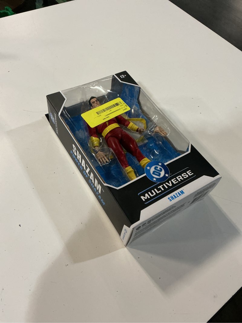 Condition photo showing Good Condition for dc 7in multiverse action figure - shazam - mcfarlane toys