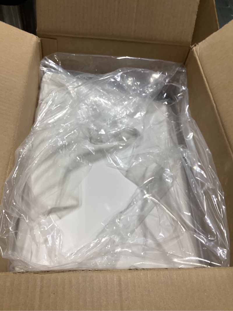 Condition photo showing Good Condition for Plastic Storage Baskets With Lid Organizing Container Lidded Knit Storage Organizer Bins for Shelves Drawers Desktop Closet Playroom Classroom Office (4XL+2L, Light grey) 4XL+2L Light grey