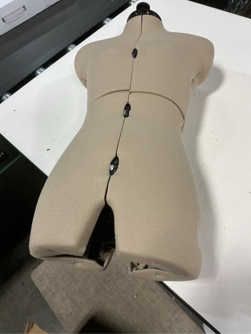 Condition photo showing As Is for Dritz My Double Designer Adjustable Dress Form Small, Female Sizes US 4–14, Sewing Mannequin with Pinnable Body Torso, 13 Dials & 360 Hem Guide