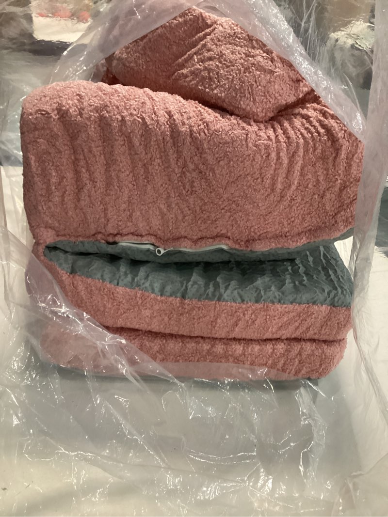 Condition photo showing As Is for TinyPalsa Kids Couch, Convertible Sofa to Lounger Fold Out, Pink Magical Pony Design Chair for Toddlers 1-3, Gift for Birthday, Movie Night