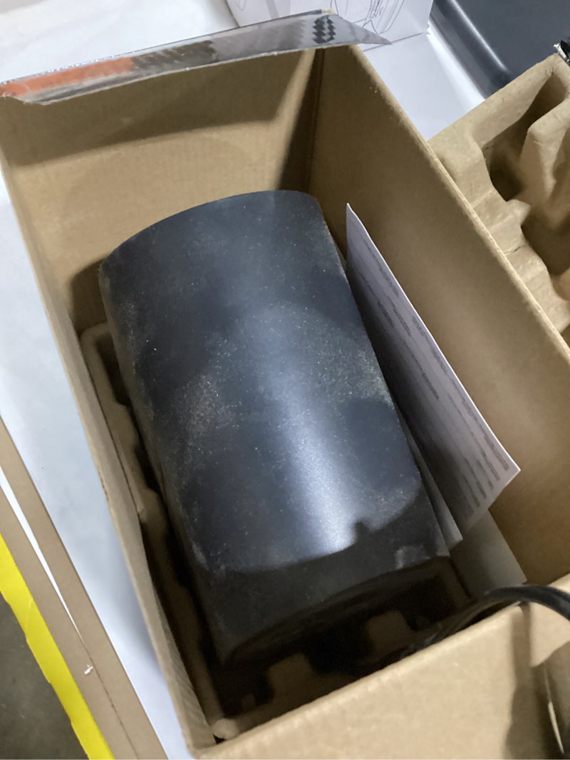 Condition photo showing Good Condition for x-acto school pro electric pencil sharpener: black, plastic, powered desk tool, 10-year warranty, 3.67 lbs, 8.5" height