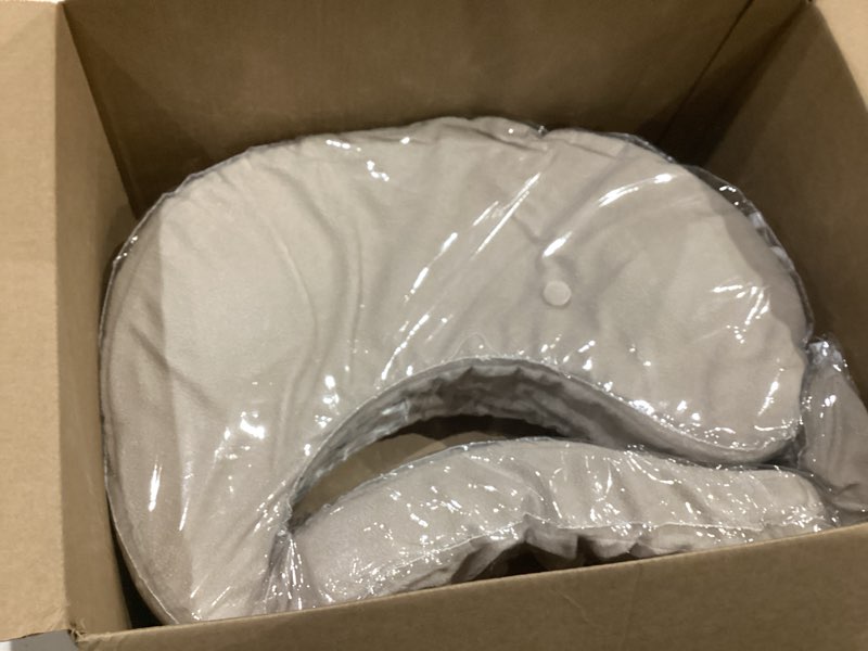 Condition photo showing New/Like New for my brest friend nursing pillow - deluxe - enhanced comfort w/slipcover - ergonomic design for ultimate breastfeeding support for mom & baby - adjustable backrest and handy side pocket, soft sand