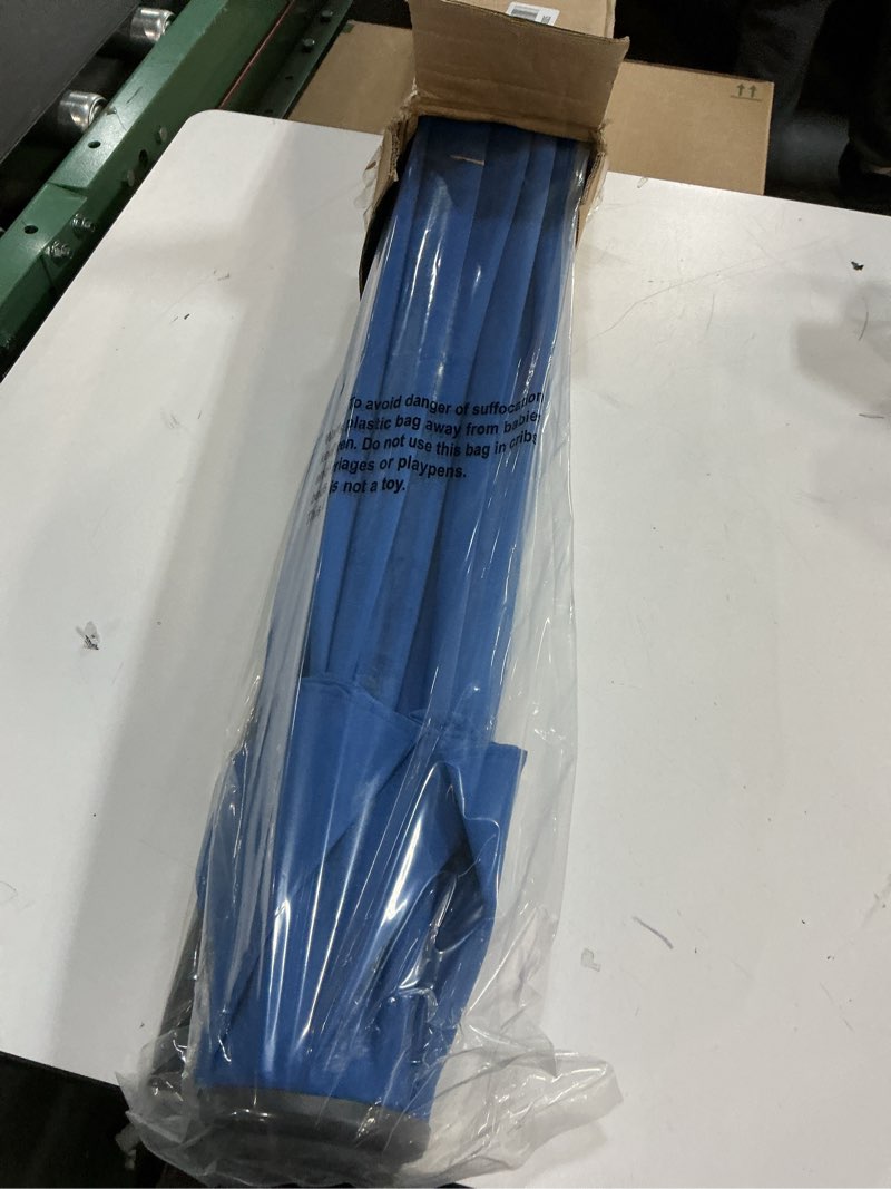 Condition photo showing Good Condition for Blissun 7.5 ft Patio Umbrella, Yard Umbrella, Outdoor Market Umbrella with Push Button Tilt Crank, Royal Blue