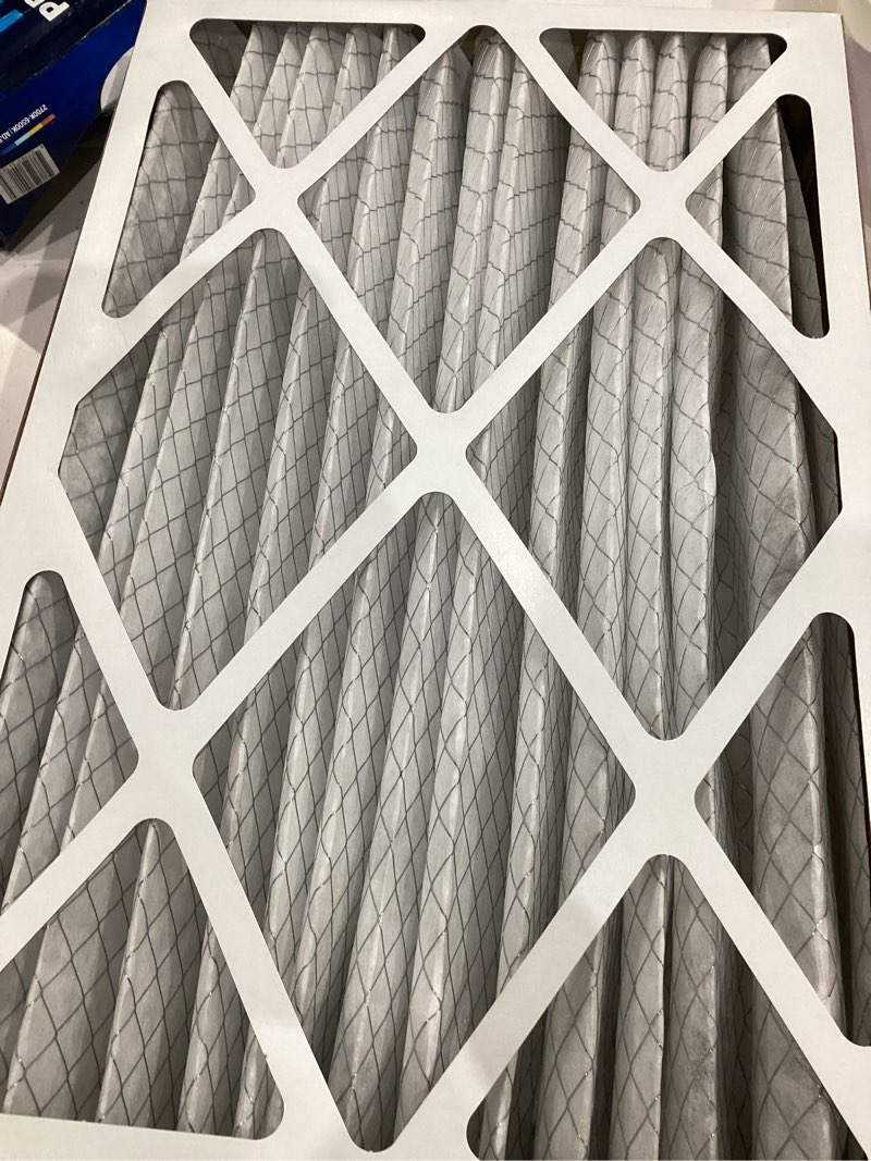 Condition photo showing New/Like New for filtrete 16 x 25 x 5 merv 12 1550 mpr allergen, bacteria and virus electrostatic pleated air filter